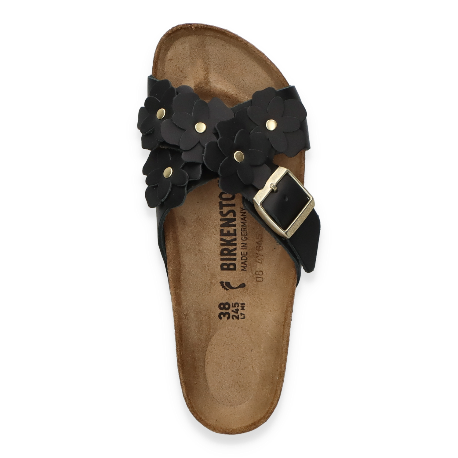 Birkenstock SIENA FLOWER 2 EMBELLISHMENT Damen-Pantoletten aus